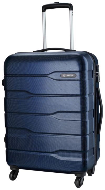 Carlton - Cayenne Large 4 Wheel Spinner Case - Midnight Blue